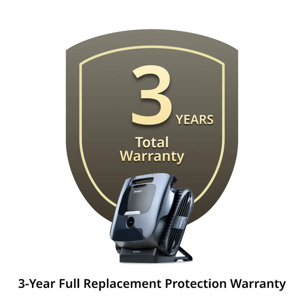 3-Year Full Replacement Warranty