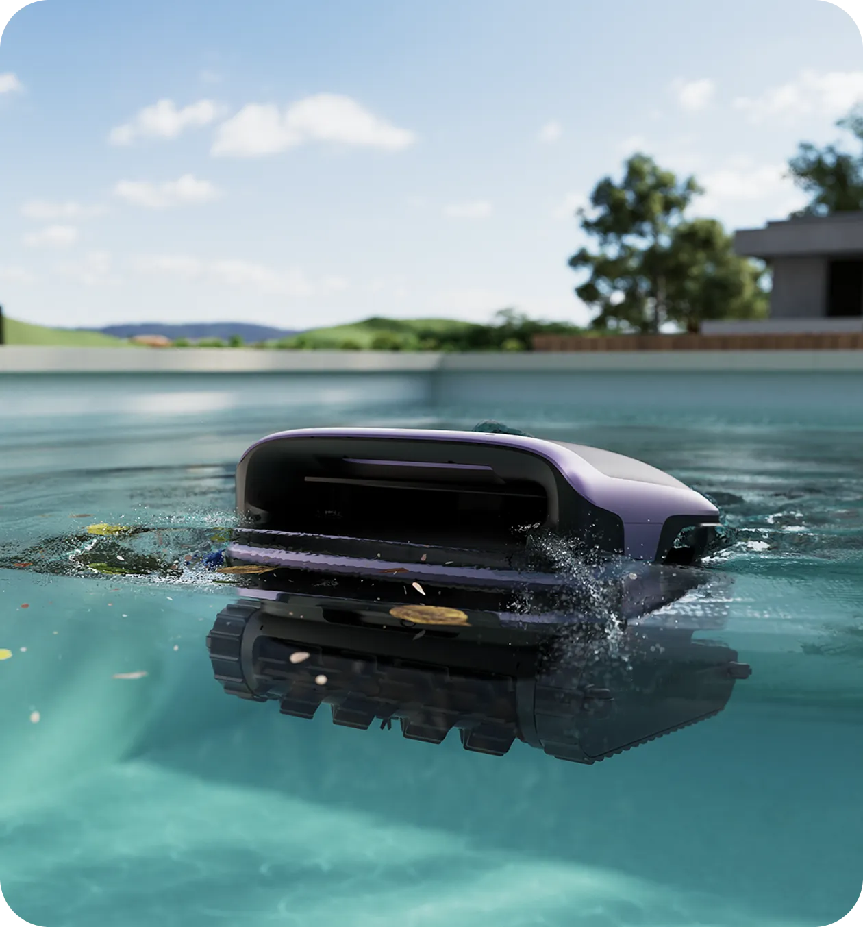 JetPulse™ Water-Surface Cleaning
