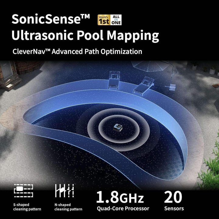 SonicSense Ultrasonic Pool Mapping