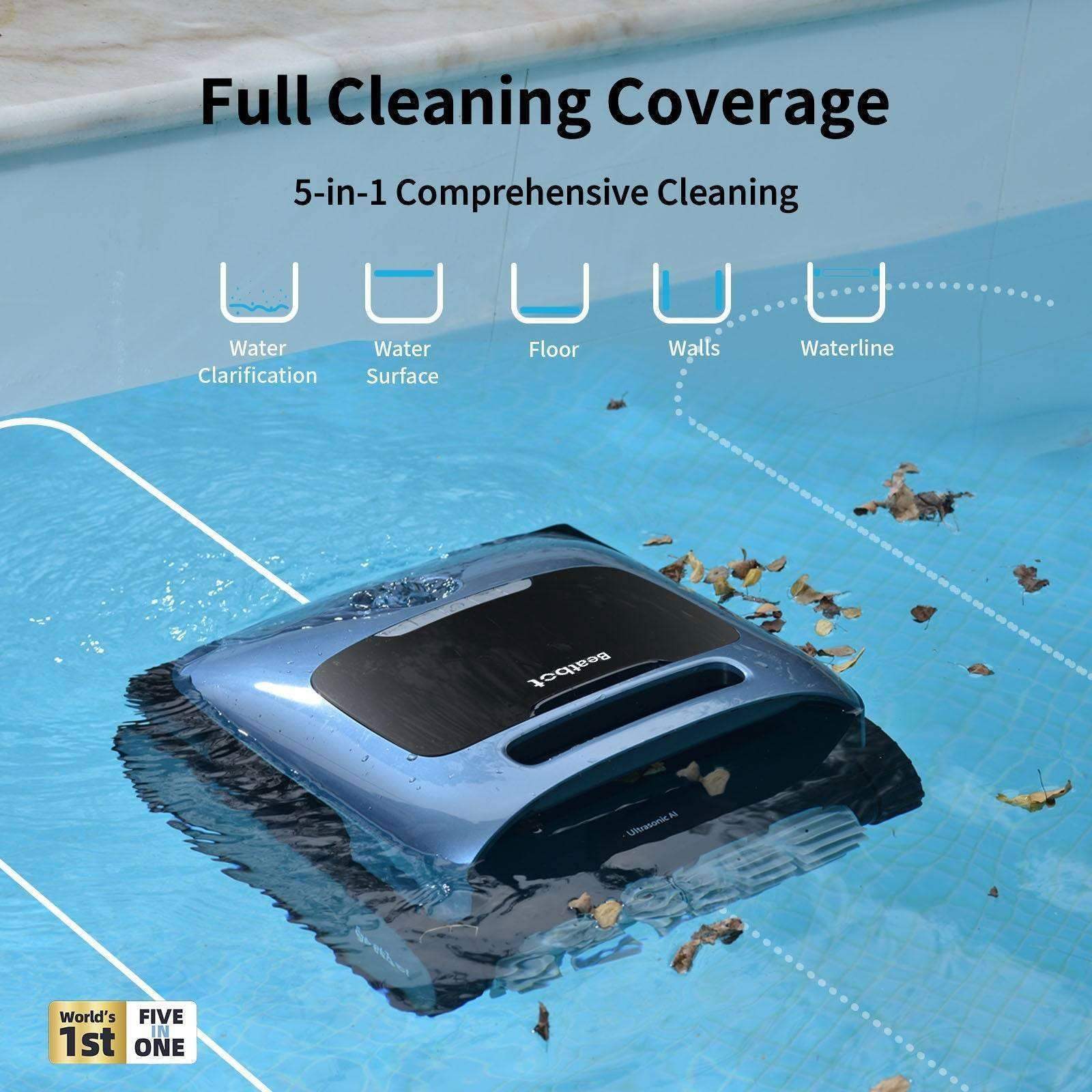 Beatbot AquaSense® Pro: The First All-in-1 Robotic Pool Cleaner